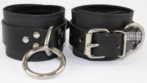 leather cuffs, can be bought from amazon.   